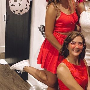 Hot pink matching set!